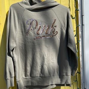 Green Victoria Secret hoodie